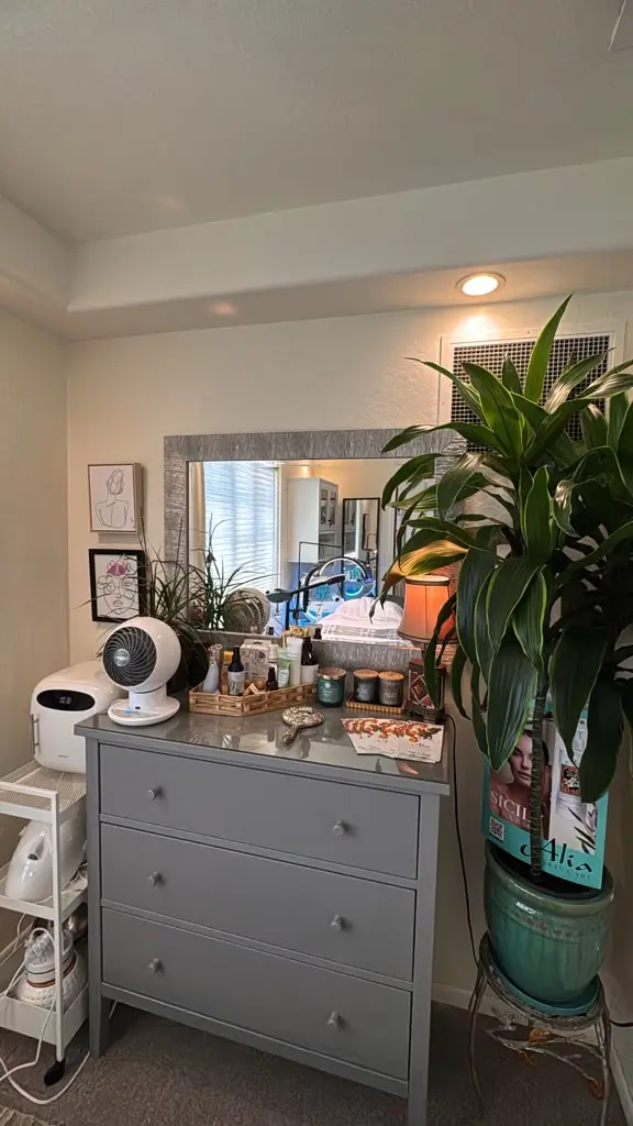 Studio decor and dresser